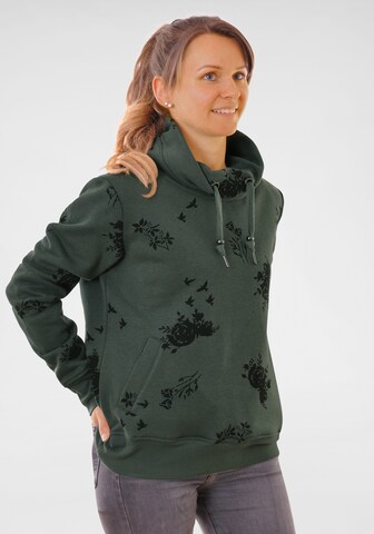 Sweat-shirt Navigazione en vert : devant