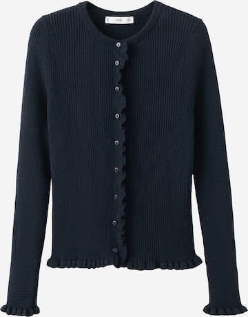 MANGOKardigan 'WAVES' - plava boja: prednji dio