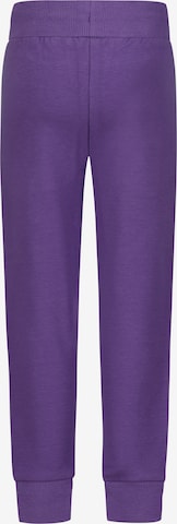 SALT AND PEPPER Tapered Pants in Purple