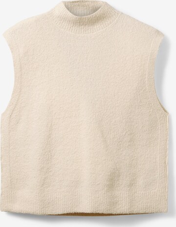 Pull-over TOM TAILOR en beige : devant