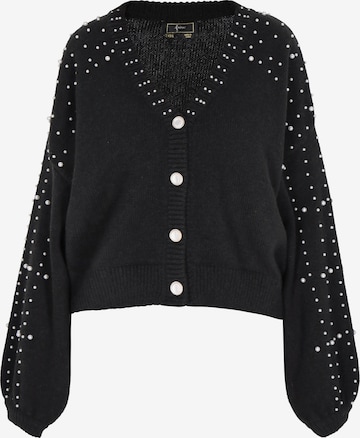 Cardigan faina en noir : devant