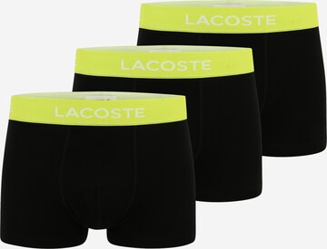 LACOSTE Boxer shorts in Black: front