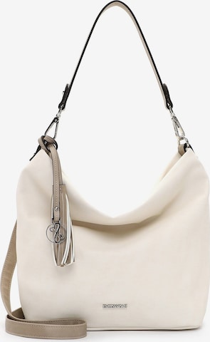 Sac bandoulière 'Elke' Emily & Noah en beige : devant