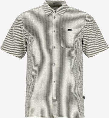 Chemise 'Seersucker' Seaside en vert : devant