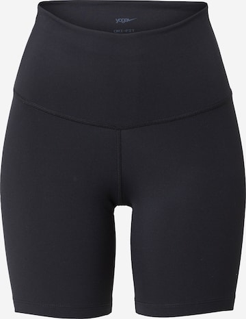 Skinny Pantalon de sport NIKE en noir : devant