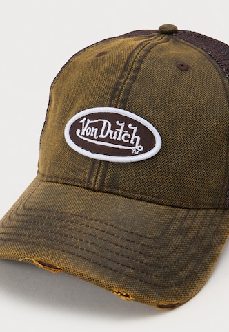 Casquette Von Dutch en marron