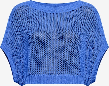 Süel knitwear Knitted top 'Birthday' in Blue: front