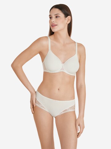 Conturelle T-shirt Bra 'Mille Fleurs' in Beige