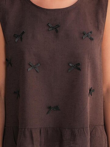 MixRay - Blusa em castanho