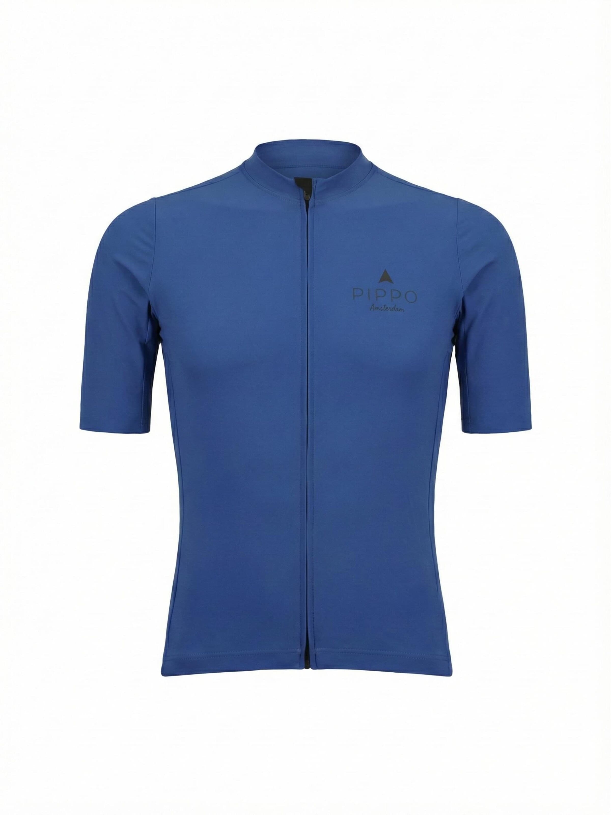 PIPPO Amsterdam Jersey 'Mortirolo' in Blue: front