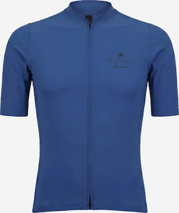 Maillot 'Mortirolo' PIPPO Amsterdam en bleu : devant