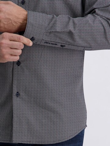 PIERRE CARDIN Slim Fit Hemd im Slim Fit in Blau