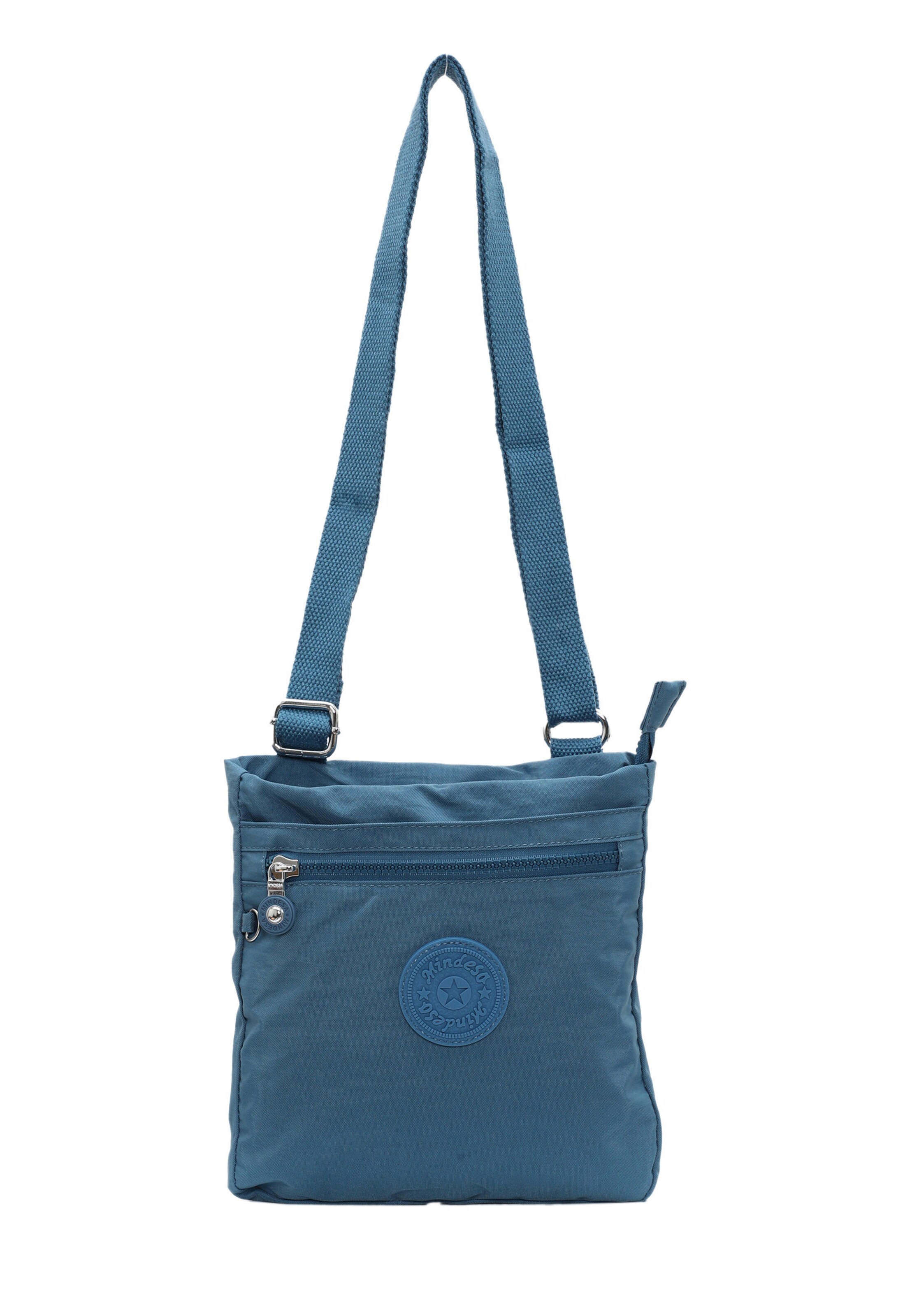 Mindesa - Mala de ombro em azul: frente