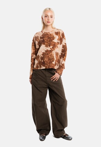 Maglietta 'Austin' di Another Cotton Lab in marrone