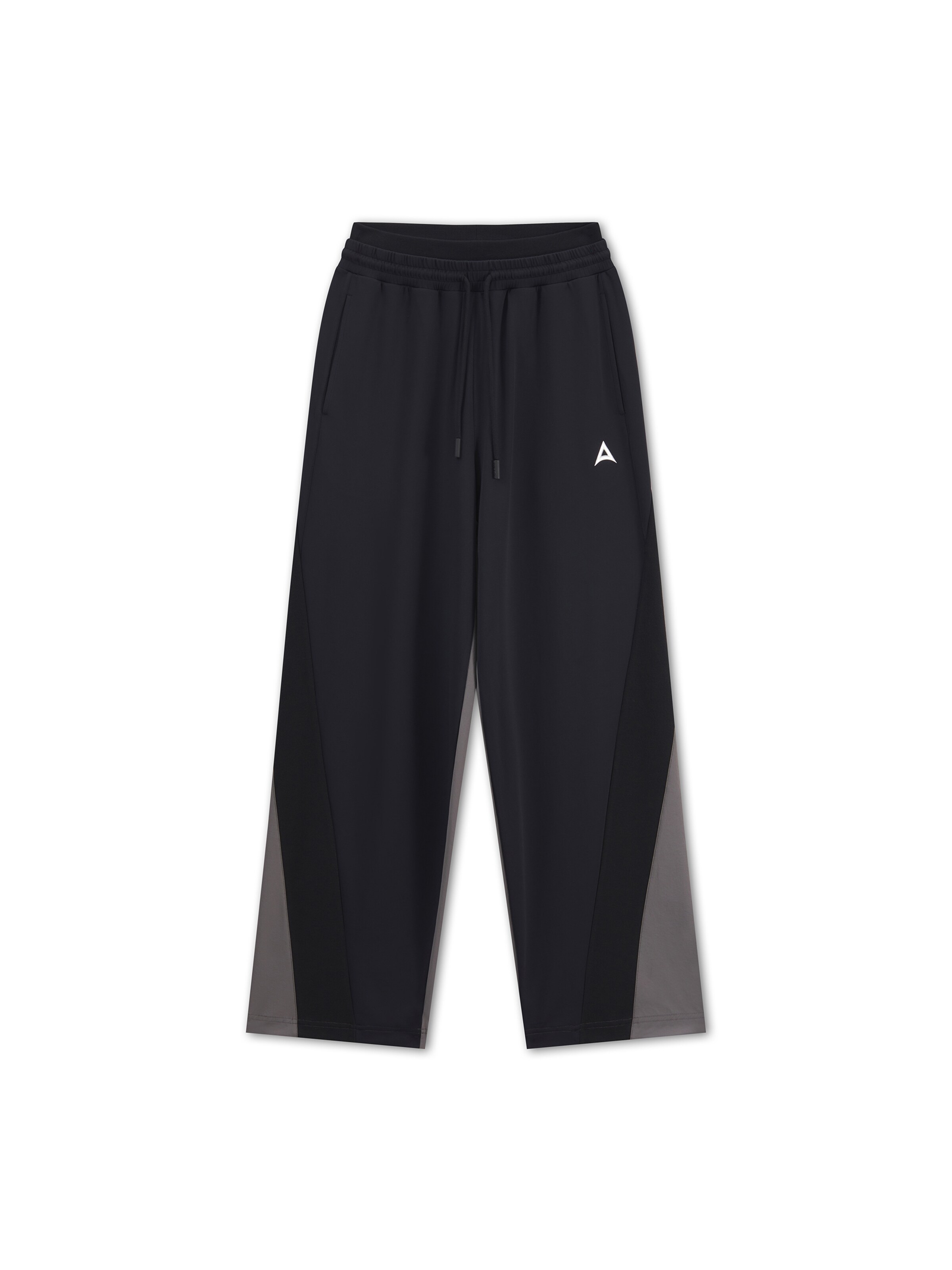 Wide leg Pantaloni di A-Game in nero: frontale