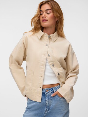 VERO MODA Overgangsjakke 'VMKarol' i hvid: forside