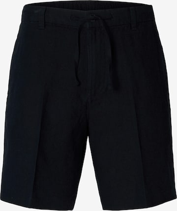 SELECTED Плиссированные брюки 'SLHLEROY' в Синий: спереди