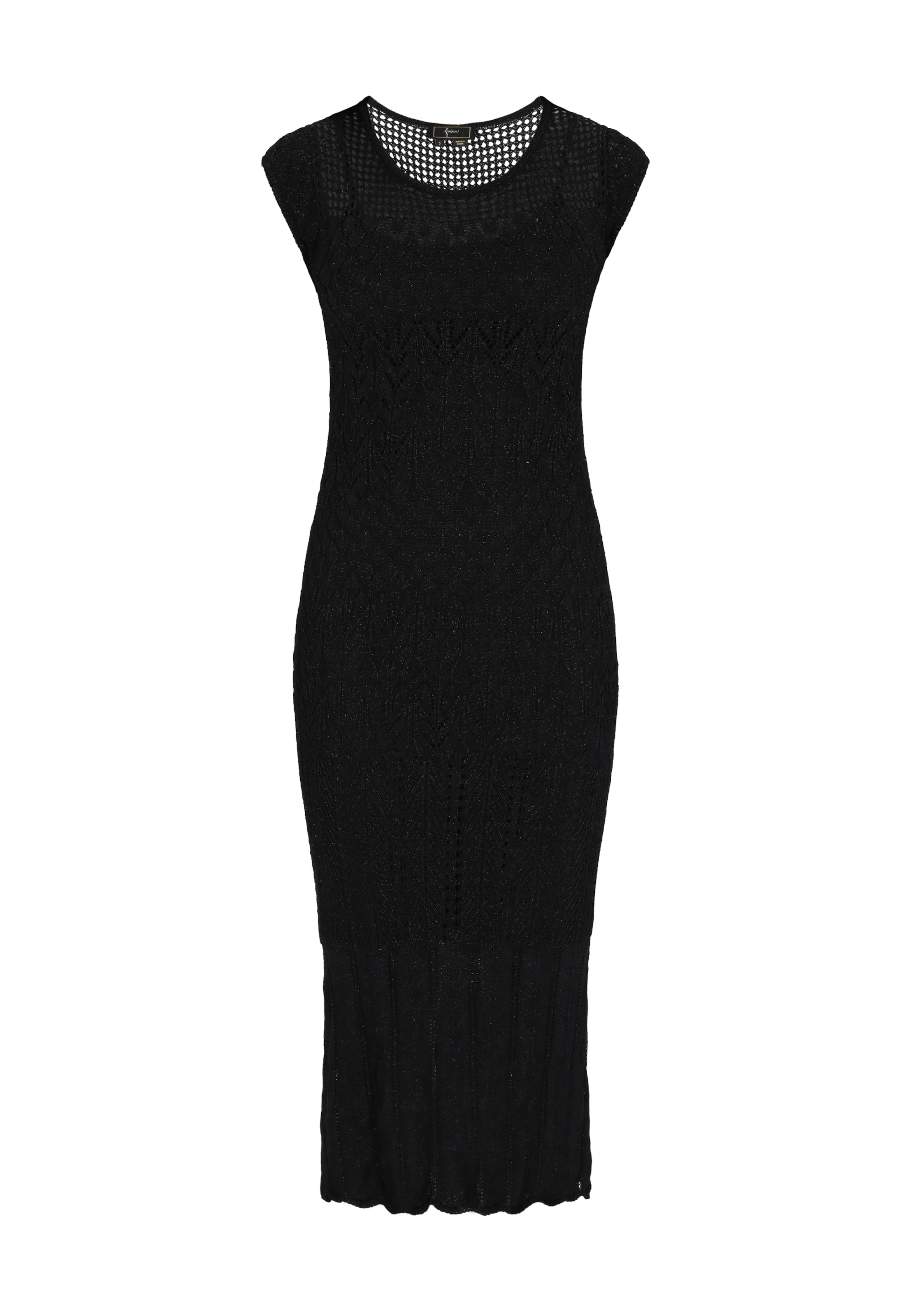 melns faina Adīta kleita 'Fashion Look': no priekšpuses