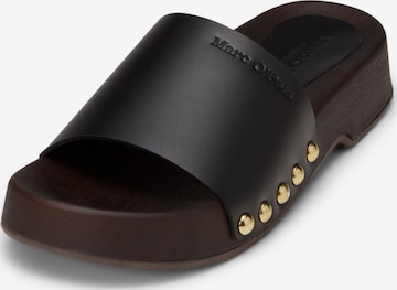 Marc O'Polo Mule in Black: front
