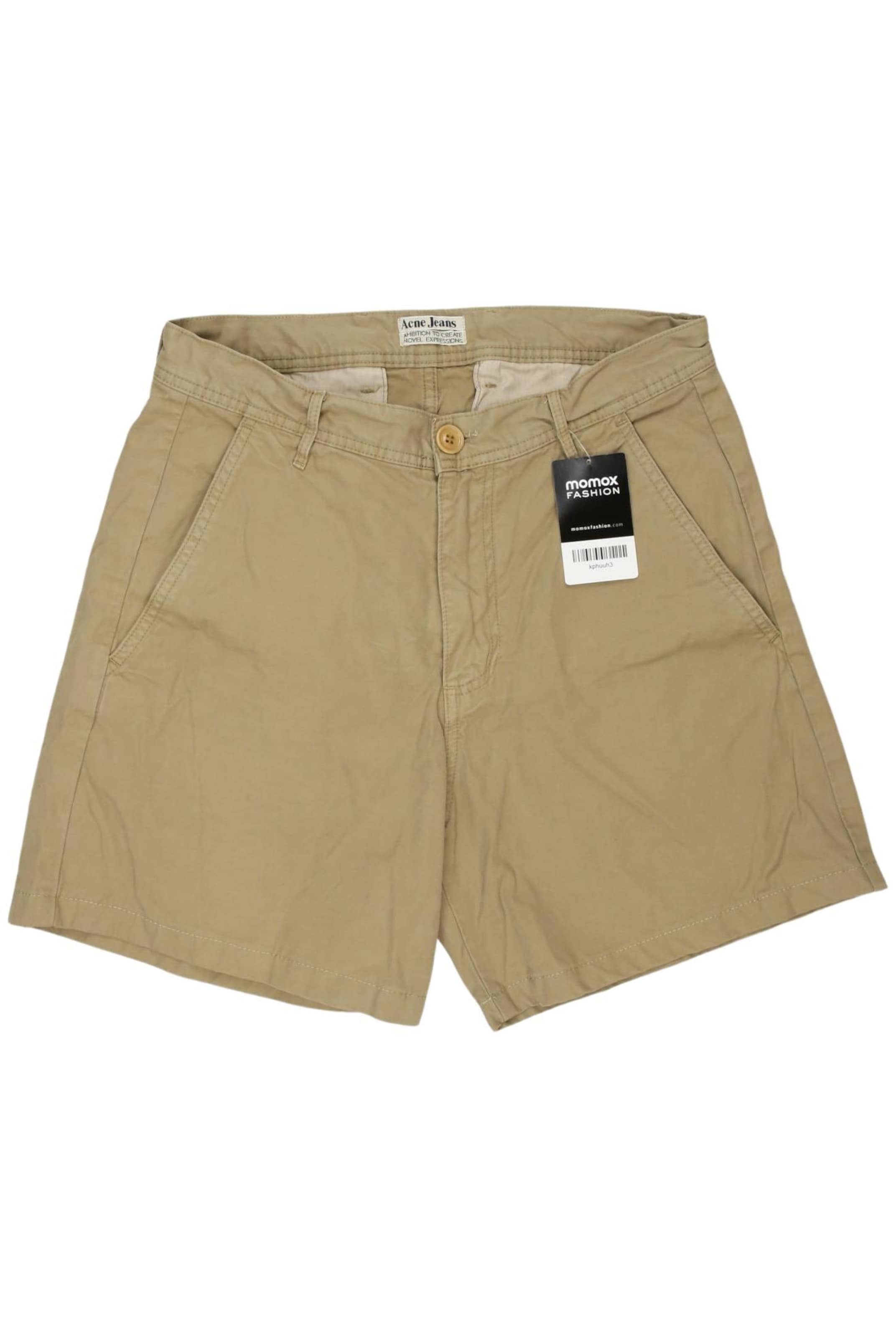 Acne Studios Shorts in 33 in Beige: front