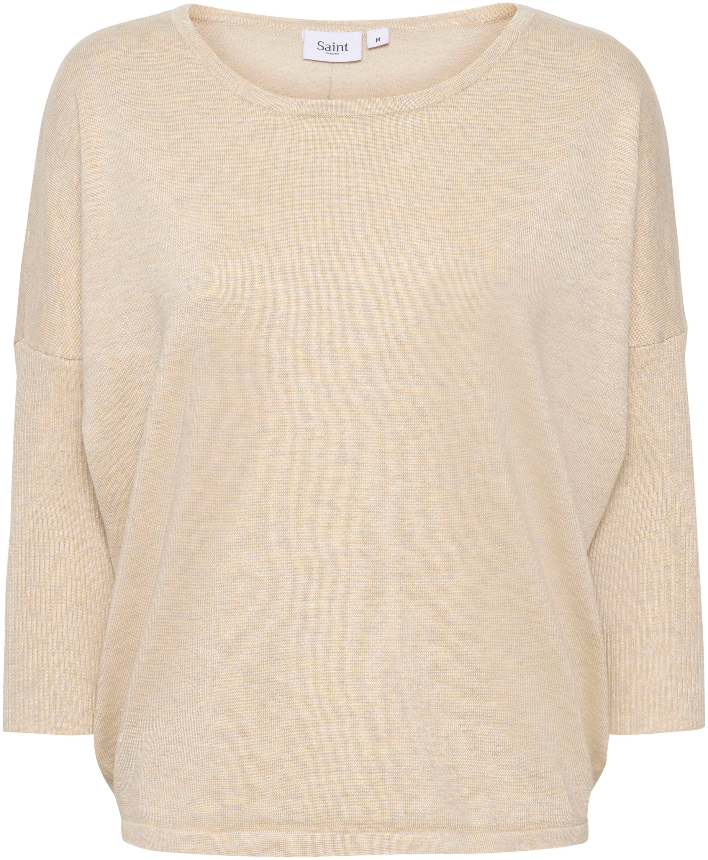 SAINT TROPEZ Sweater in Beige: front
