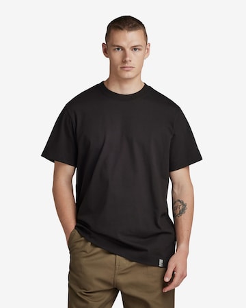 G-STAR Shirt 'Essential' in Black: front