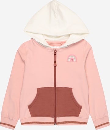 STACCATO Zip-Up Hoodie in Beige: front