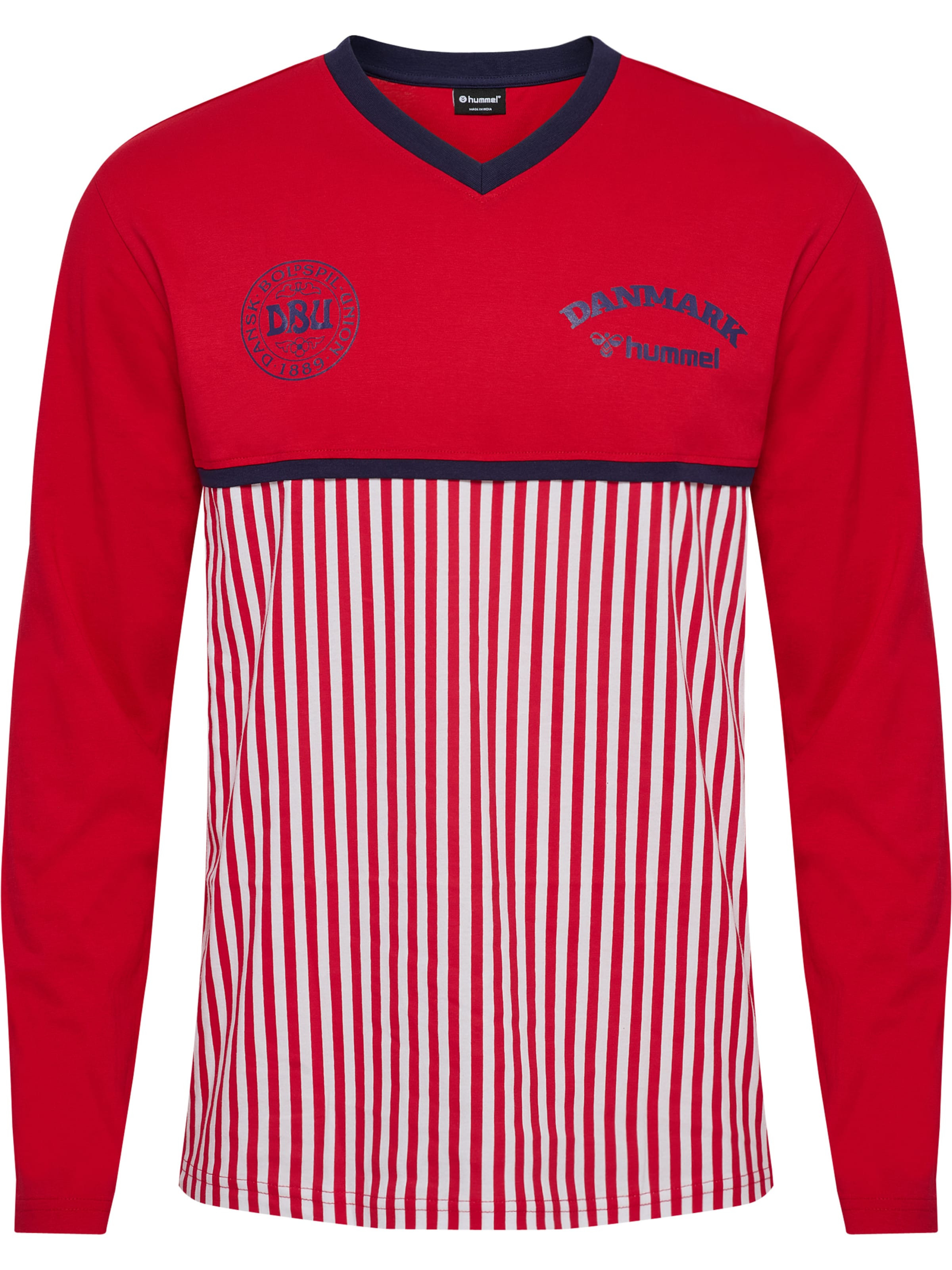 T-Shirt fonctionnel Hummel en rouge : devant