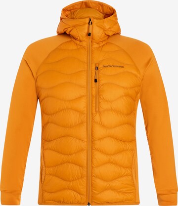 Veste mi-saison 'Helium' PEAK PERFORMANCE en orange : devant