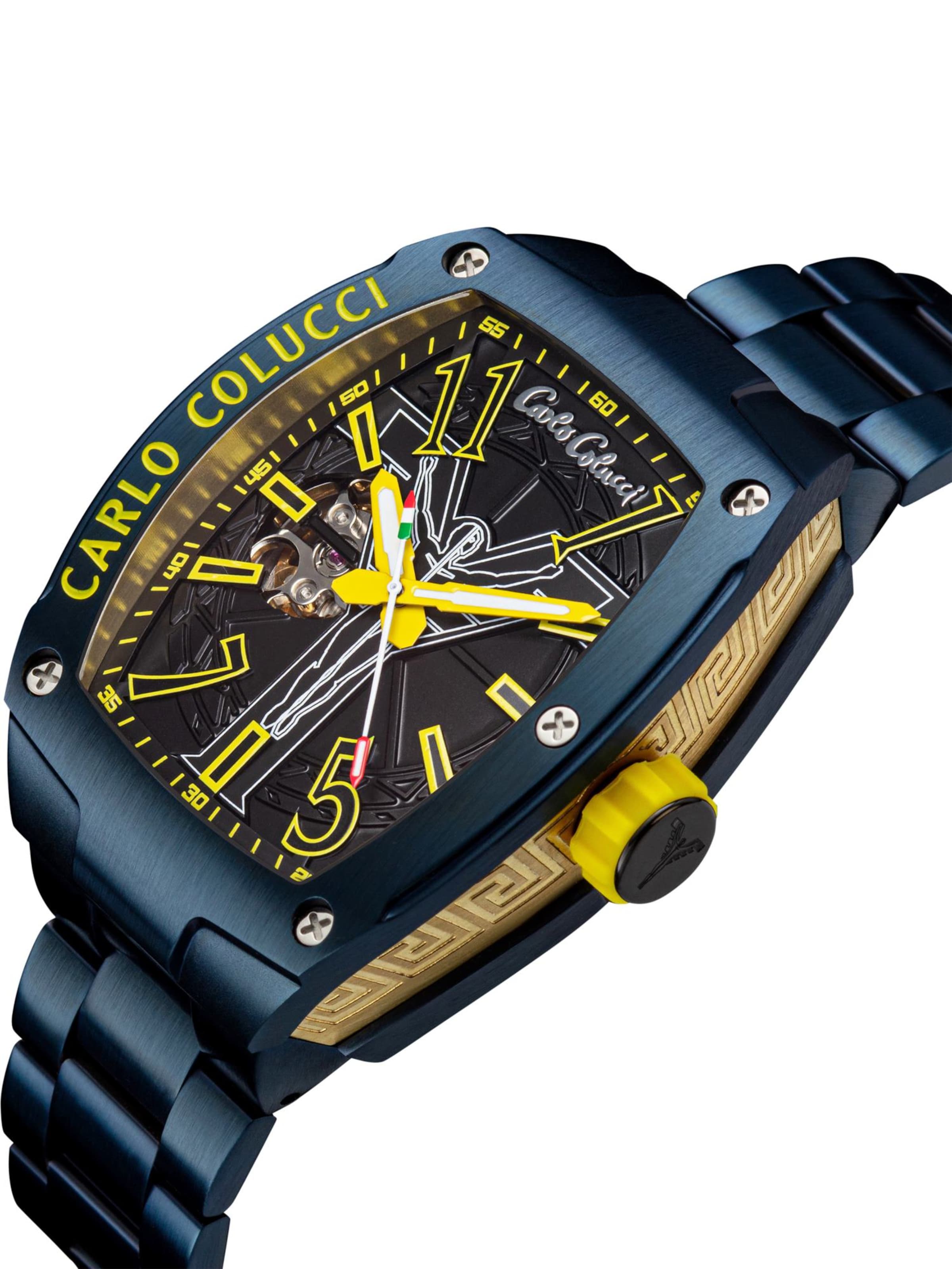Carlo Colucci Analog Watch ' Donat ' in Blue