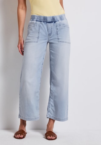STREET ONE Loose fit Jeans in Blue: front