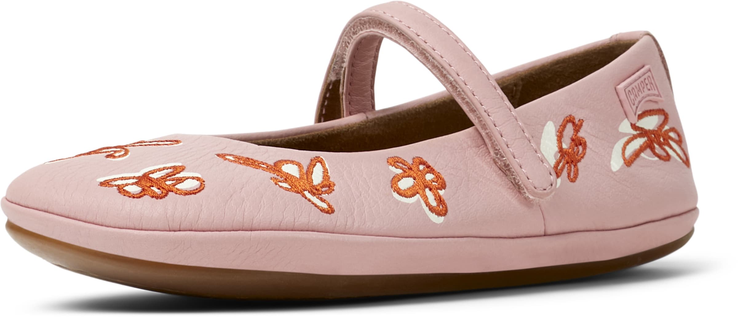 CAMPER Ballerina ' Right ' in Pink: front
