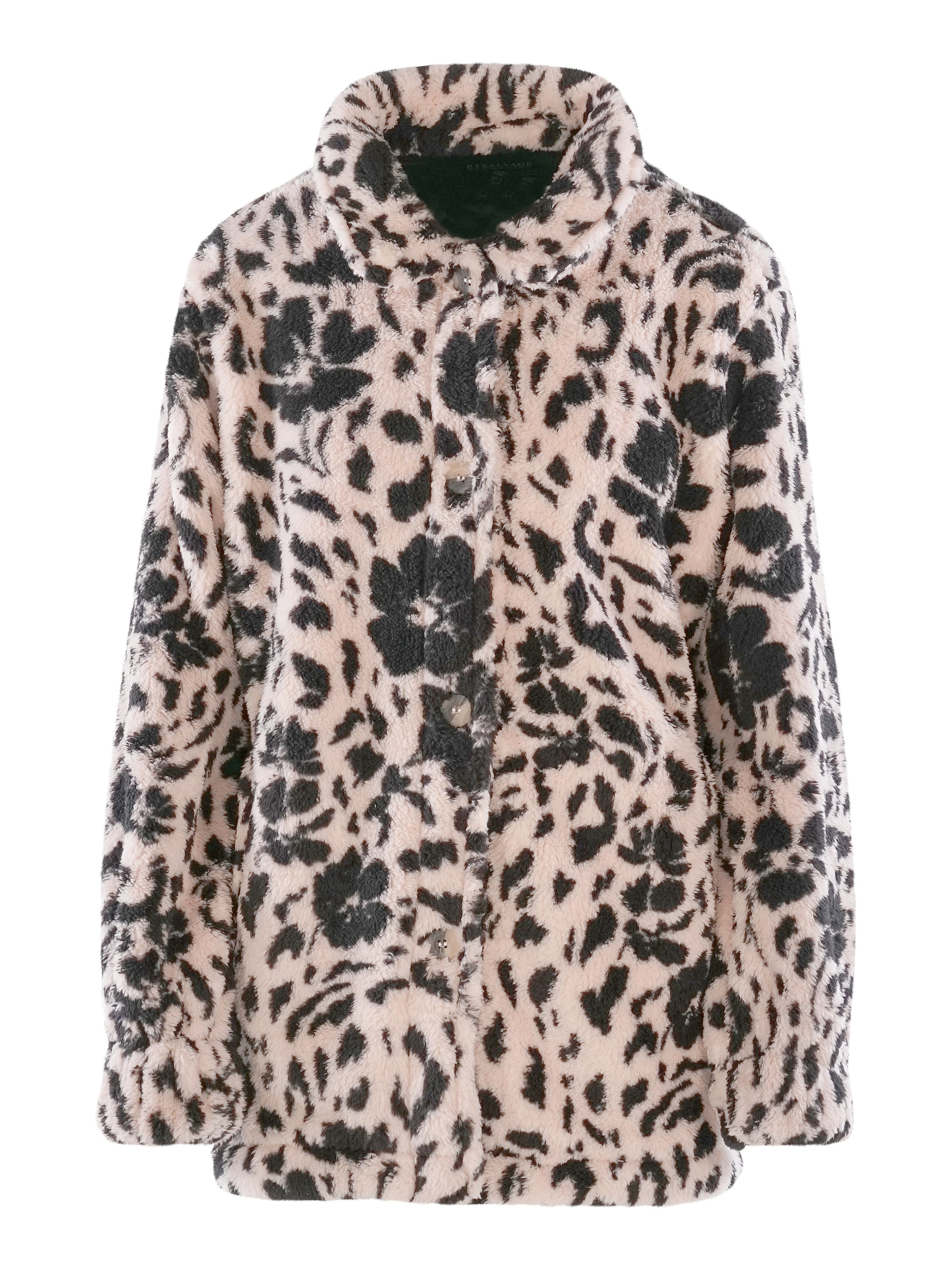 Veste en polaire PJ Salvage en beige : devant