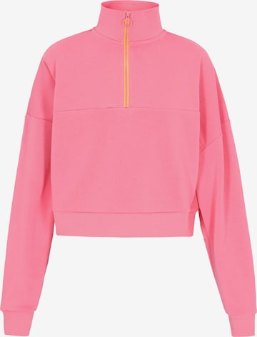 rožinė myMo ATHLSR Megztinis be užsegimo 'Back To School': priekis