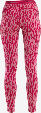 ICEBREAKER Regular Leggings 'Mer 260 Vertex' in Pink