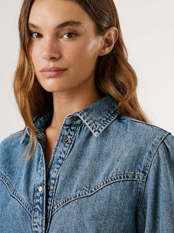 Chemisier 'ODILE' Pepe Jeans en bleu