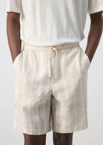 MANGO MAN Regular Pants 'Malta' in Beige