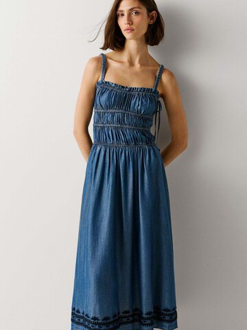 Pepe Jeans Jurk 'CASS' in Blauw