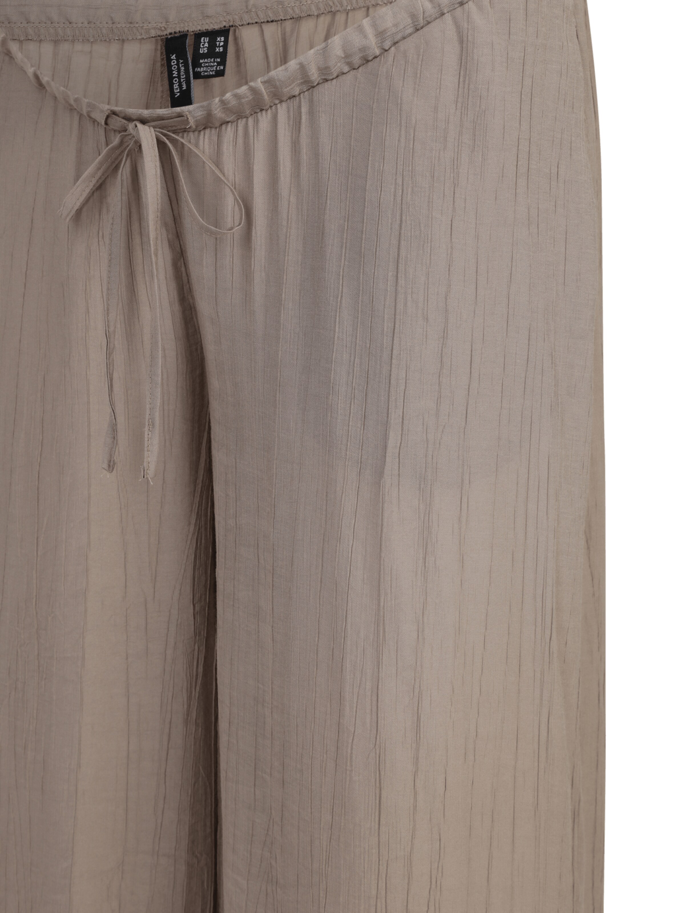 Vero Moda Maternity Ohlapna forma Hlače 'VMMGAJA PALMA' | siva barva