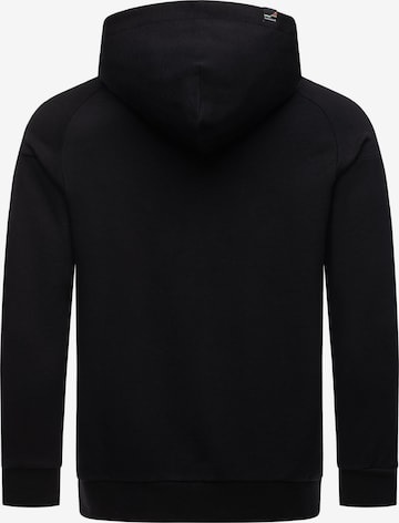 Ragwear Zip-Up Hoodie 'Zenway' in Black