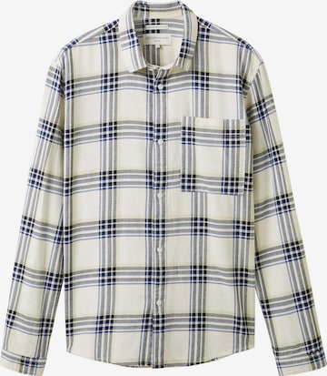 TOM TAILOR DENIM Skjorte i beige: forside