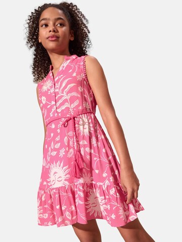 Lipsy Dress in Pink: front