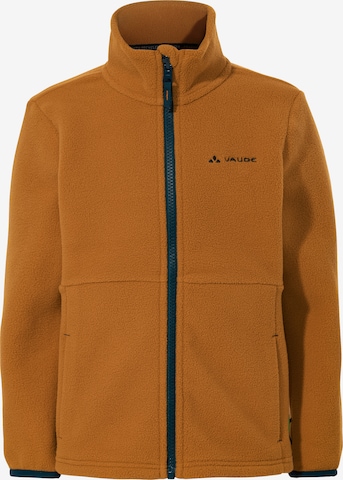 VAUDE Functionele fleece jas 'Pulex J II' in Bruin: voorkant