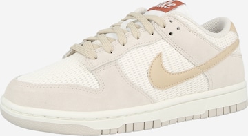 Nike Sportswear Nizke superge 'Dunk' | bež barva: sprednja stran