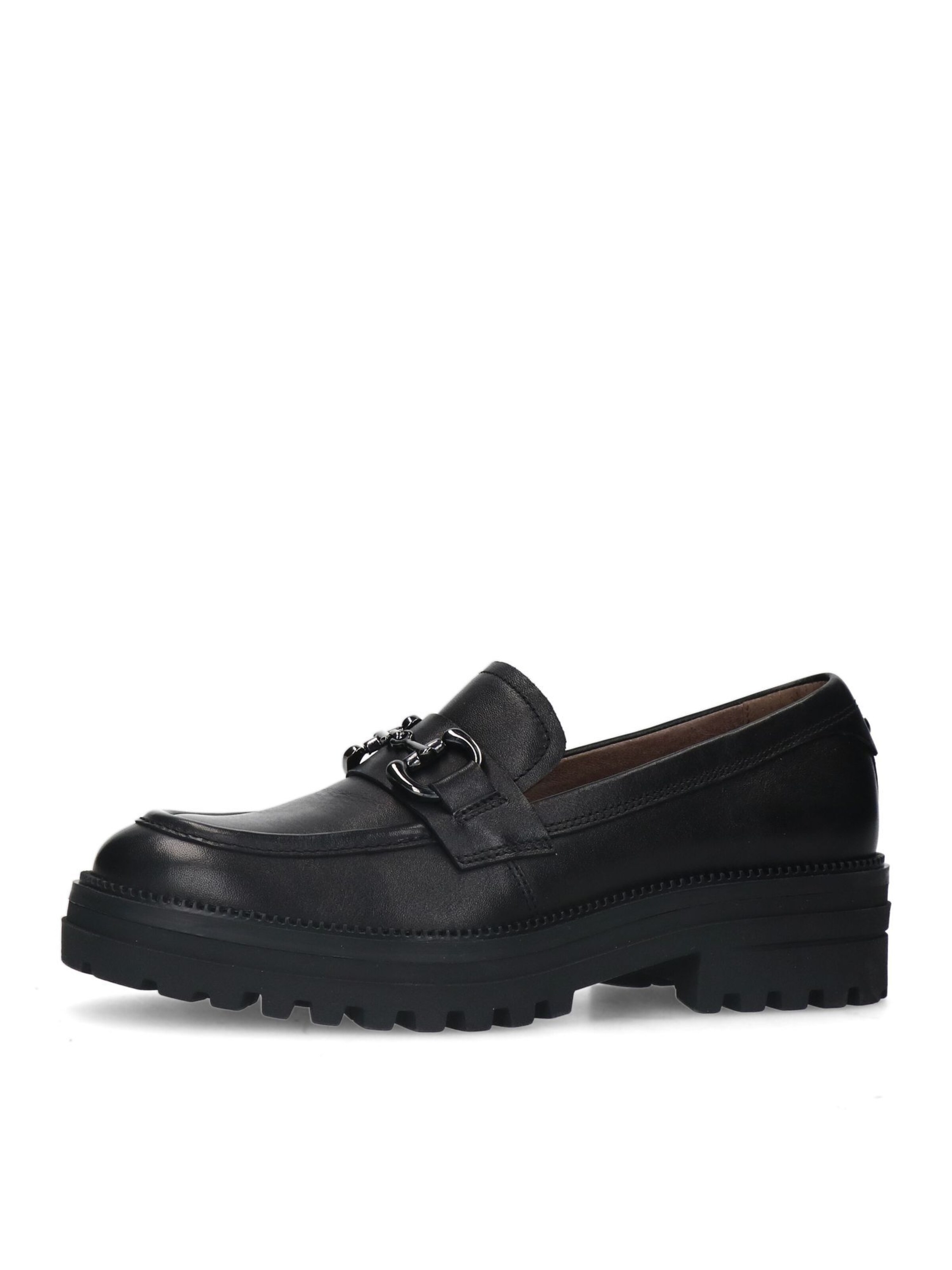 Chaussure basse MANFIELD en noir : devant