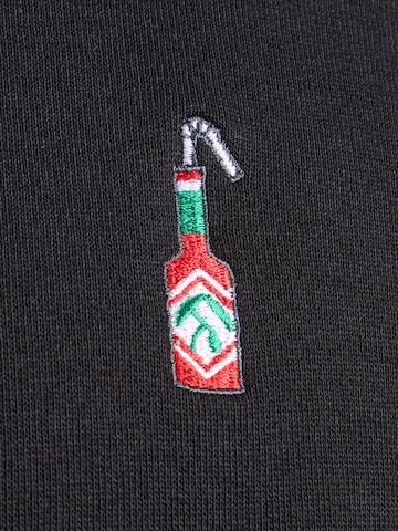 Iriedaily Mikina 'Hot Hot Sauce' - Čierna