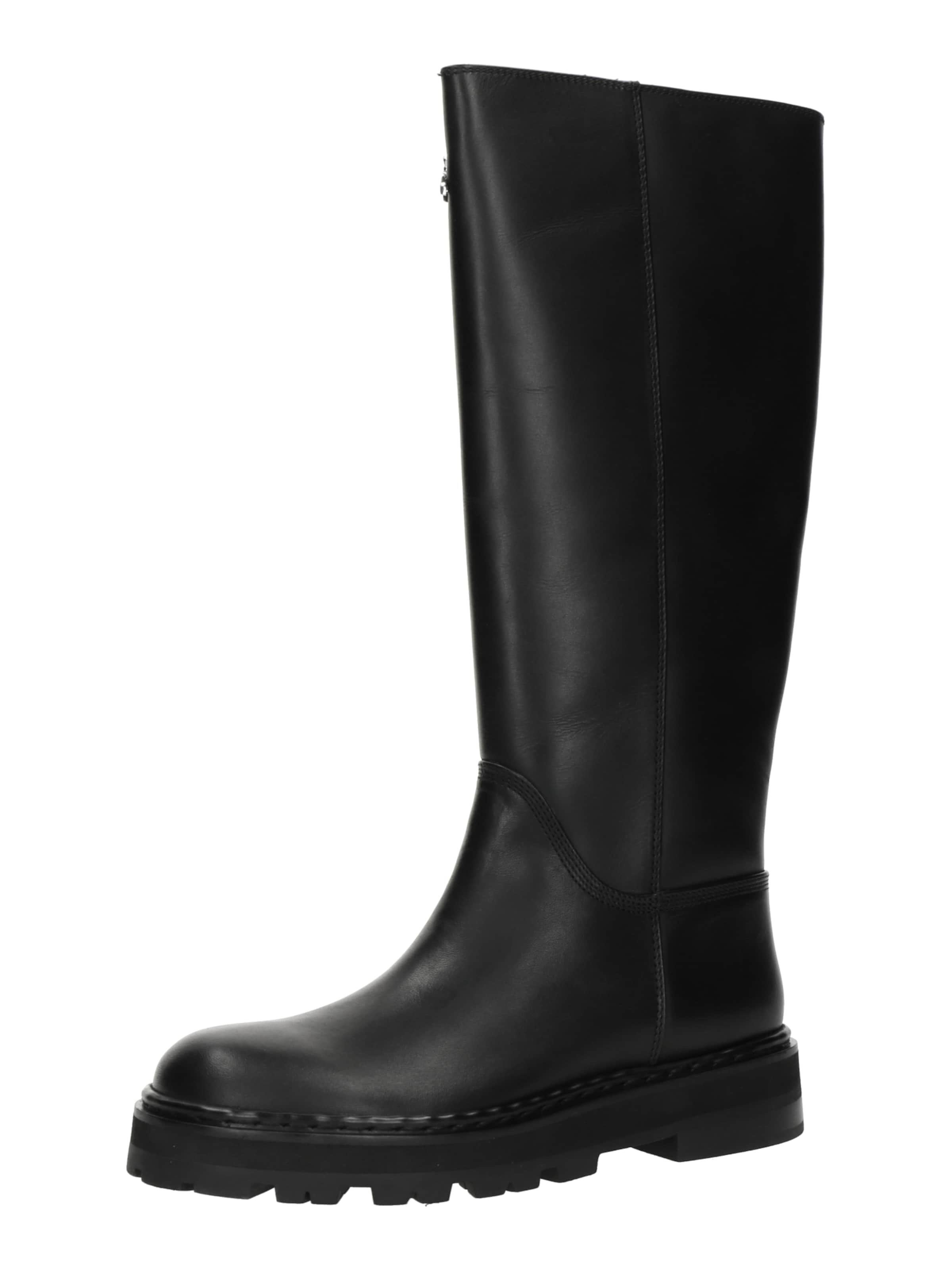 Bottes PATRIZIA PEPE en noir : devant