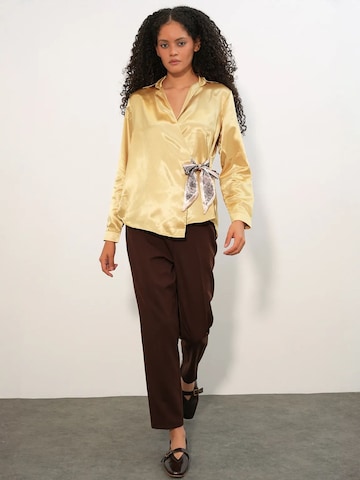 Camicia da donna di Bigdart in giallo