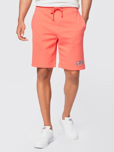 GAP Kalhoty - tmavě modrá / korálová / bílá, Model/ka