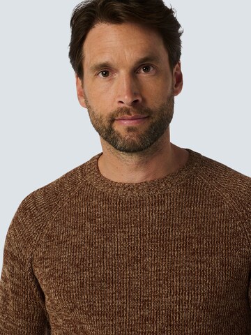 No Excess Pullover in Braun
